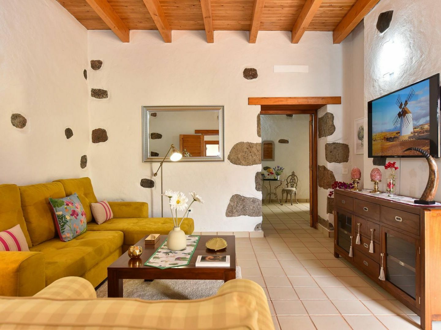 Los Algodones Cottage With Pool Ingenio Exterior photo